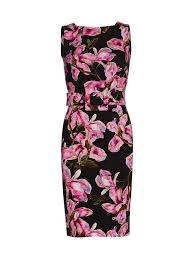 Check spelling or type a new query. Samantha Sung Celine Magnolia Blossom Print Stretch Cotton Midi Dress In Magnolia Blossom Black Modesens
