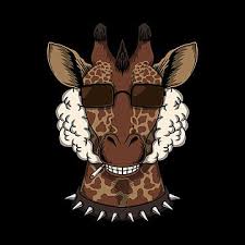 Giraffe Head Smoke Vector Illustration Africa African Animal Png And Vector With Transparent Background For Free Download Giraffe Head Smoke Vector Vector Illustration