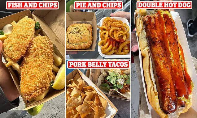 Women's World Cup: Fans stunned by incredible food at stadiums across  Australia and New Zealand | Daily Mail Online