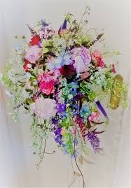 Blue Delphiniums Mixed With Cottage Garden Favourites Summer Only Email Chirpeeflo Delphinium Wedding Bouquet Spring Wedding Bouquets Country Wedding Flowers
