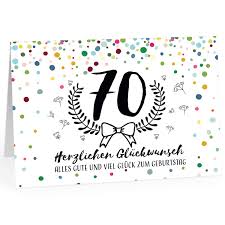 Wir haben für sie kostenlose geburtstagskarten zum download.dabei ist die vierzig eine ganz bedeutende zahl, sie steht für prüfung, bewährung. Grosse Gluckwunsch Grusskarte 70 Geburtstag Design A4 Xxl Umschlag Karte Edel Ebay