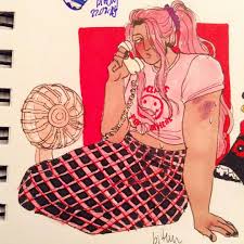 Ray Girardin On Instagram Y All Said You Missed Bianca So Here S A Big Flustered Baby Who S Suffering From The Summer Heat Art Arti Summer Heat Summer Miss