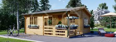 Gartenhaus Olivia 36 M Pineca De Blockbohlenhaus Terrassenpergola Gartenhaus
