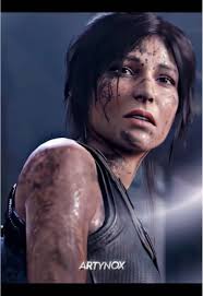 Lara Croft and Ada Wong