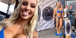 Courtenay was set to face rachel ball for the. Blonde Bombshell Grabs Attention At Women S Boxing Weigh In
