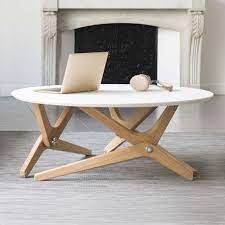 table relevable epure blanc nuage table relevable table transformable table basse transformable