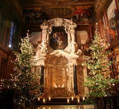 Chatsworth House Chapel England Christmas Time From Http A L Ancien Regime Tumblr Com Post Christmas In England Chatsworth House Christmas World