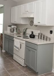 Grey And White 2 Tone Cabinets Kitchen Cabinets Color Combination Kitchen Renovation Best Kitchen Cabinets