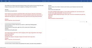 They are listed on the left below. Translate English To Bahasa Malaysia 300 Words Fast By Razimie Fiverr