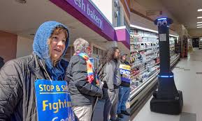 editorial human support for striking stop shop workers valley advocate