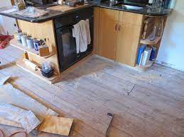 Cutting Flooring Under Toe Kick