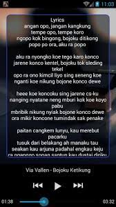 Download lagu via valen jarang goyang mp3 di metro musik. Lagu Via Vallen Jaran Goyang Fur Android Apk Herunterladen