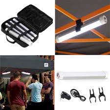 Canopy Lighting Rechargeable With Mounting Clips