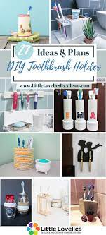Posted on october 1, 2018november 9, 2018. 27 Diy Toothbrush Holder That Will Save Space In The Bathroom
