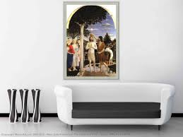 Although the exact date of the painting is not known, it is thought to be of his early career, as it exhibits the light painting technique of francesca's teacher, domenico veneziano. The Baptism Of Christ Approx 1442 Ng London By Piero Della Francesca 1415 1492 Italy Museum Quality Copies Piero Della Francesca Wahooart Com