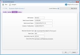 What details are needed for an international bank transfer? 1 Record Your Bank Account Details Myob Accountright Myob Help Centre