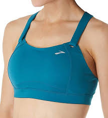 Brooks Womens Juno Cross Back Adjustable High Impact Sports