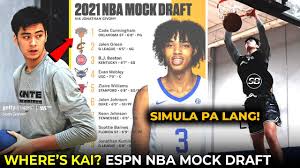 Things could change a lot in the month left before the 2021 nba draft, with all but four teams now entirely focused on kai jones texas pf age: Nasaan Si Kai Sotto Sa Updated Espn 2021 Nba Mock Draft May Goodnews Badnews Youtube