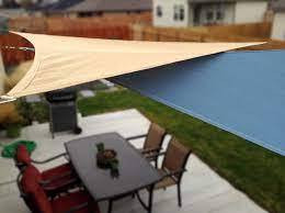 What kind of sails are used for patios? How To Install Use Shade Sails The Garden Glove