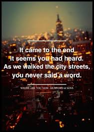 Band Mumford Sons Album Babel Song Where Are You Now Mumford Lyrics Mumford Sons Mumford And Sons