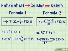 °c = ( °f − 32) × 5⁄9. 3 Formas De Convertir Grados Fahrenheit A Grados Kelvin