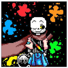 Ink sans by flambeworm370 on deviantart. Pixel Art Ink Sans Undertale Amino