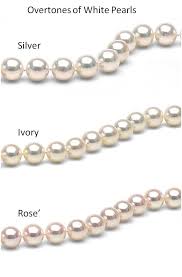 Overtones Of White Akoya Pearls Akoya Pearls Pearl