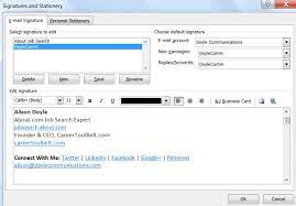 Best Formats For Sending Job Search Emails Professional Email Signature Email Signatures Job Search