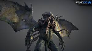 Cthulhu 3d Model In 2020 3d Model Character 3d Model Cthulhu