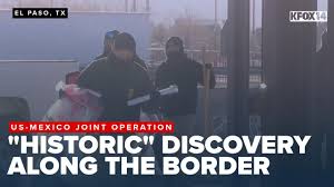 Smuggling tunnel discovered in Lower Valley during joint U.S.-Mexico  operation