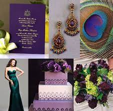 Inspired By Real Peacocks Peacock Wedding Theme Peacock Wedding Inspiration Peacock Wedding Invitations