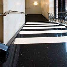 Black And White Stairs Great Use Of Granite Photo Found On Arizonatile Com Granite Stairs Stairs Design Interior Stairs