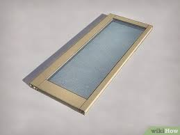 Bahan dan alat untuk membuat kawat anti nyamuk. Cara Membersihkan Jendela Kawat Nyamuk 12 Langkah Dengan Gambar