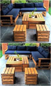 Jardin Authentique En Palettes Meuble Jardin Palette Salon De Jardin Palettes Palette Jardin