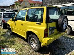 We did not find results for: Rm 15 800 1991 Suzuki Vitara 1 6 Suv Full Spec Auto 1991