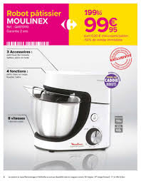 Offre Robot Patissier Moulinex Chez Carrefour
