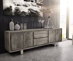 Lowboard Live Edge 200 Cm Akazie Platin 4 Turen 2 Schube Fernsehtisch Haus Deko Tv Mobel Lowboard