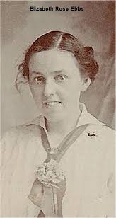 Elizabeth Rose Ebbs my 5th cousin, twice removed. Born 17 Loveridge Road,  Kilburn 1892, died Bishops Stortford 1936