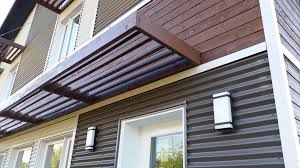 Pare Soleil Drummondville Maison Ecoenergetique Concue Et Realise Par Mcclure Construction Www Mcclureconstruction Ca Outdoor Decor Outdoor Awning
