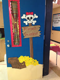 Find door decorations and banners at the lowest prices guaranteed. Pirate Theme My Classroom Door Coins Have Student S Names For Open House Pirate Theme Classroom Pirate Classroom Nautical Classroom