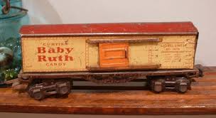 Pre War Vintage Lionel Baby Ruth 1679 Toy Tin Train Box Car Vintage Toys Toy Train Baby Ruth