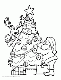This will help building creative skills in your kid. Coloring Pages Of Christmas Trees Coloring Home
