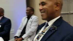 Noel Lynch and Rudy Grant at the Lodge School Reunion, Stockbridge, Georgia 