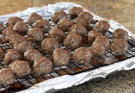 Easy Oven Baked Meatballs With Herbs Keeprecipes Your Universal Recipe Box Set the potatoes on a wire rack set over a baking sheet (or, if your oven racks are clean, directly on the rack).