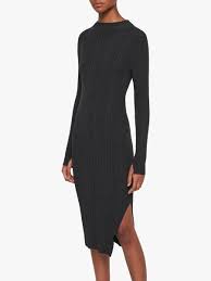 Check spelling or type a new query. Allsaints Karla Knit Jumper Dress Black At John Lewis Partners