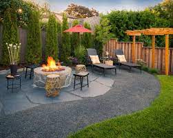 Black Star Gravel Patio Ideas Backyard Landscaping Designs Backyard Patio Designs Backyard Patio