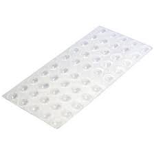 3m clear bumpons picture framing cabinet feet drawer cabinet bump ons bumpers. Door Cushion Domes 49 Pack Cabinet Fittings Screwfix Com