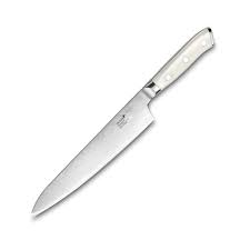 Couteau De Cuisine Damas 20 Cm Damas Acier Inox Deglon