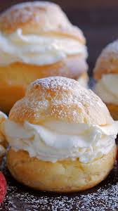 Lychee Cake Hq Recipes Recipe In 2020 Profiteroles Recipe Dessert Recipes Cream Puff Recipe