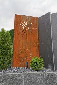 Pin Von Taaroagarten Auf Muro Sichtschutzwande Sichtschutzzaun Garten Rost Deko Garten Vorgarten Garten